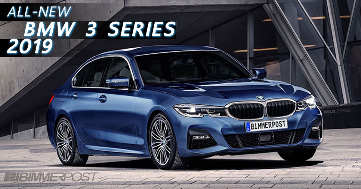 All-new BMW 3 Series 2019 (G20) จะมีรูปร่างหน้าตาประมาณนี้