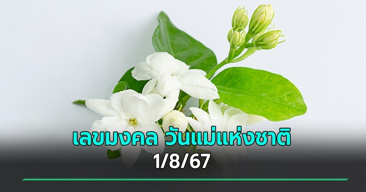 เลขเด็ดงวดนี้ 1/8/67 รวมเลขมงคล วันแม่แห่งชาติ ให้โชคทุกปี