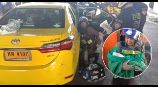 คลอดลูกบนรถ