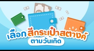 สีกระเป๋าสตางค์