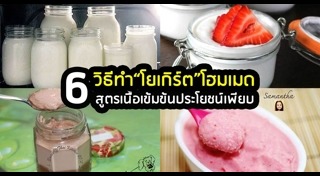 วิธีทำโยเกิร์ต