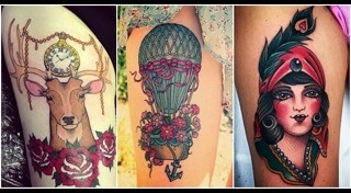 รอยสักที่ขา