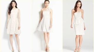 ชุดแต่งงานสั้น