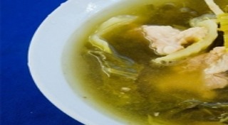 ต้มผักกาดดอง