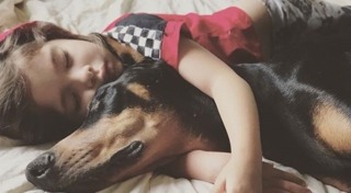 เด็กกับหมา