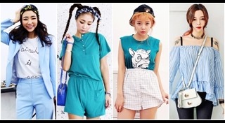 เสื้อผ้าสีฟ้า