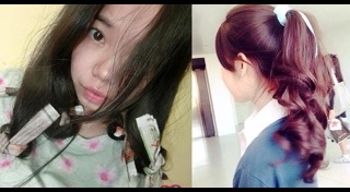 ทรงผมลอน