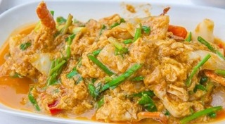 เมนูผัดผงกะหรี่