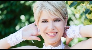 ทรงผมเจ้าสาวผมสั้น