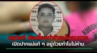 พ่อเลี้ยงฆ่าลูกเลี้ยง