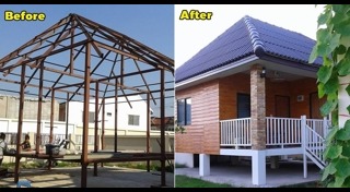 แบบบ้านโครงเหล็ก