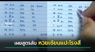 เลขเด็ดอาจารย์ดัง