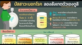 สีปัสสาวะบอกโรค