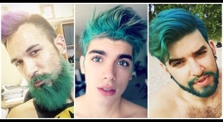 สีผมผู้ชายผิวคล้ำ