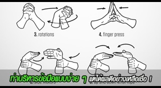ท่าบริหารข้อมือ