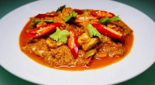 เมนูผัดผงกะหรี่