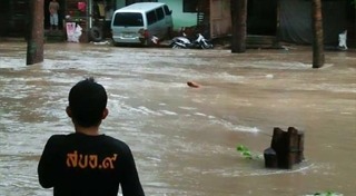 พายุฝนที่จีน