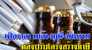 ภาษีเหล้าเบียร์