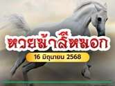 รอลุ้นเลย ! หวยม้าสีหมอก ปล่อยเลขเด็ดชุดใหญ่ 16/06/68