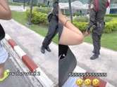 สาวถูกหวยเต็ม ๆ แวะไปกองสลาก ถามพี่ รปภ. ขอขึ้นรางวัลที่ 2.. พอฟังจบขำตัวโยก